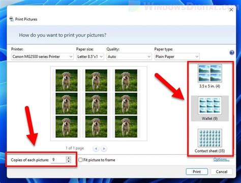 how to print multiple photos on one page and the impact of digital printing on the environment